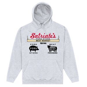 The Sopranos Unisex Adult Satriales Hoodie / Heather Grey